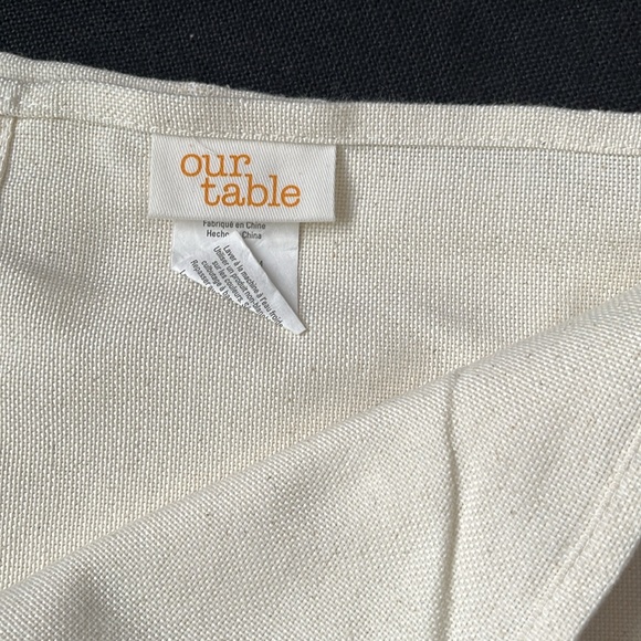 Our Table cotton tablecloth - cream - Picture 3 of 4